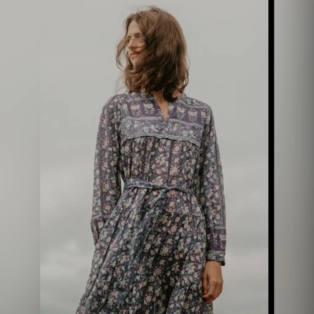 NANI PANI Floral Long Sleeve Dress - OS - Picture 1 of 4